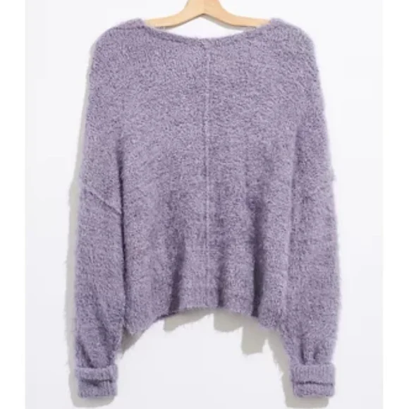 Free People Icing V Pullover Sweater - Picture 2 of 11